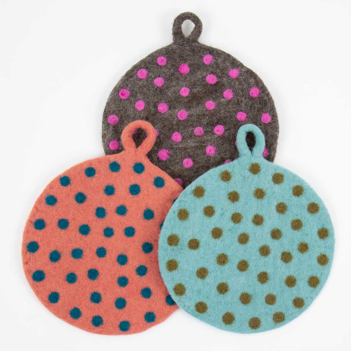 Grytlapp Felt Dot