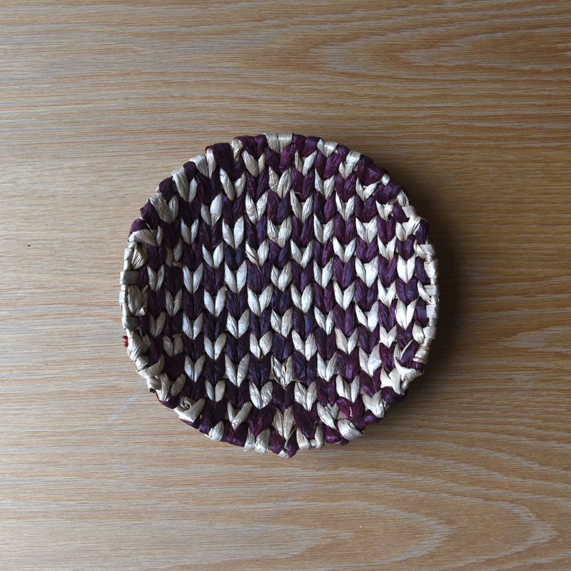 Flätat fat nature plum