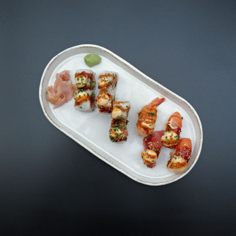 Tallrik oval, Serie O.